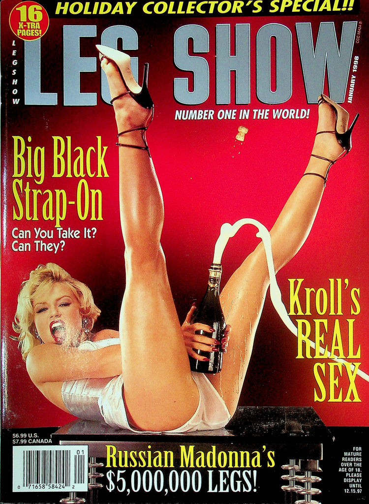Leg Show Magazine Russian Madonna January 1998 032525RP3