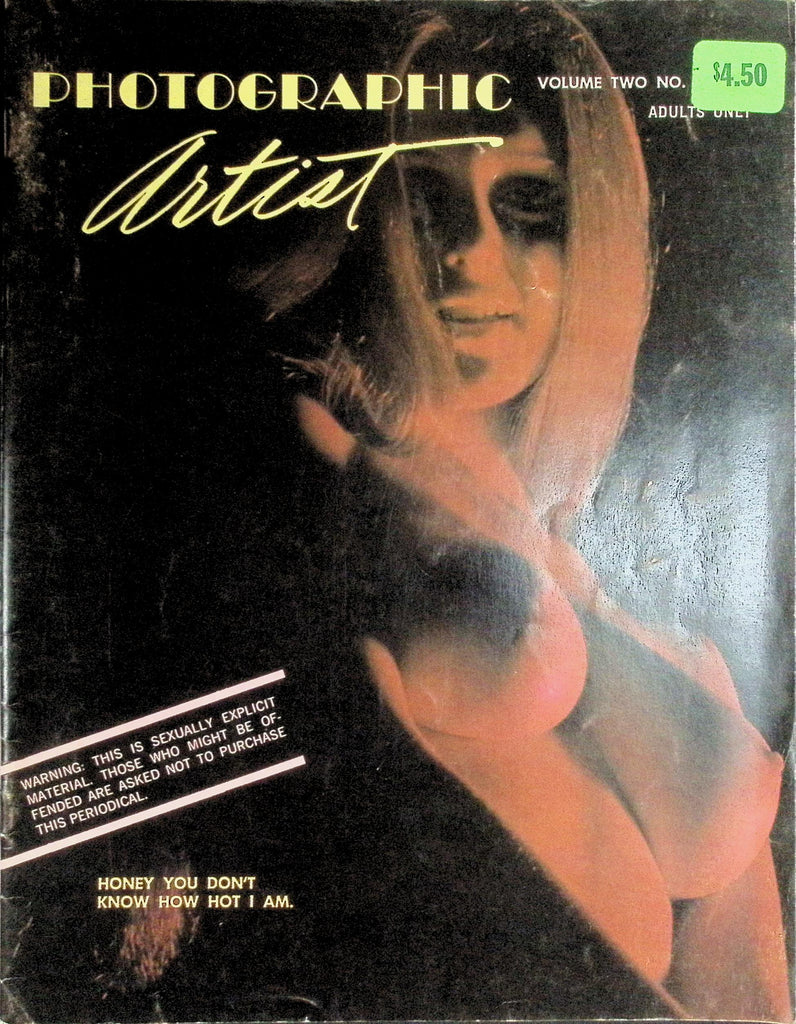 Photographic Artist Magazine Volume 2 1973 Close Ups Women Spreading Wide  092626LLP2