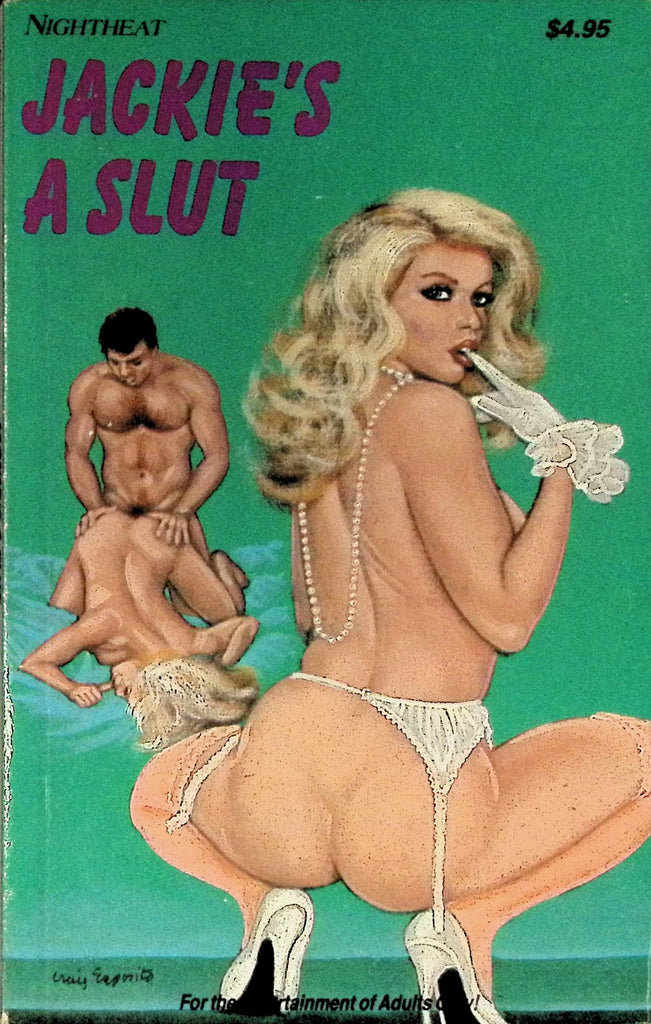 Jackie's a Slut Nightheat NT-135 Star Distributors Adult Paperback Novel 090825AMP