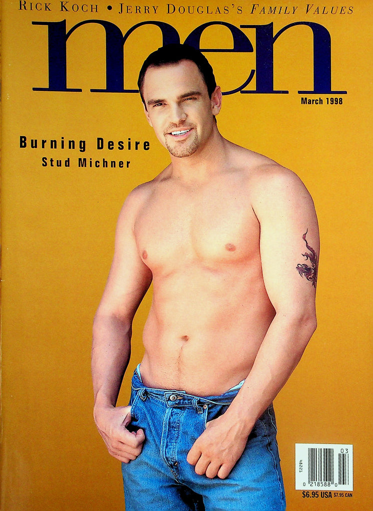Men Gay Magazine  Burning Desire Stud Michner  March 1998   050326lmp