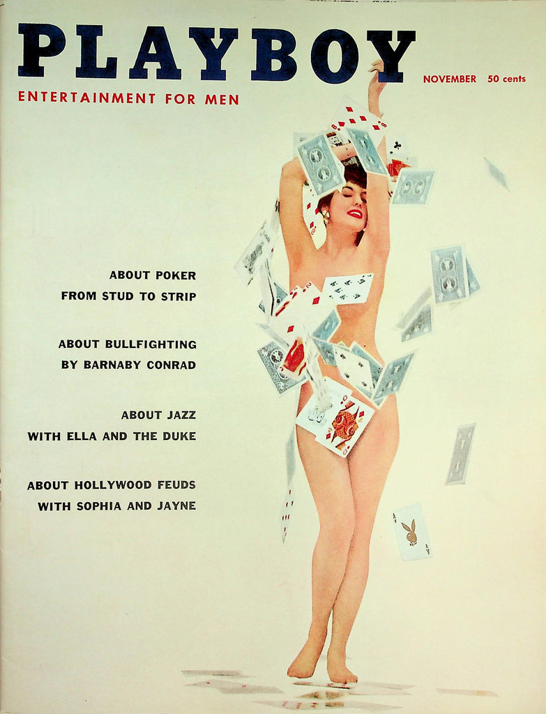 Playboy Magazine   Jayne Mansfield & Sophia Loren /   w/CF  November 1957  022626AMP-