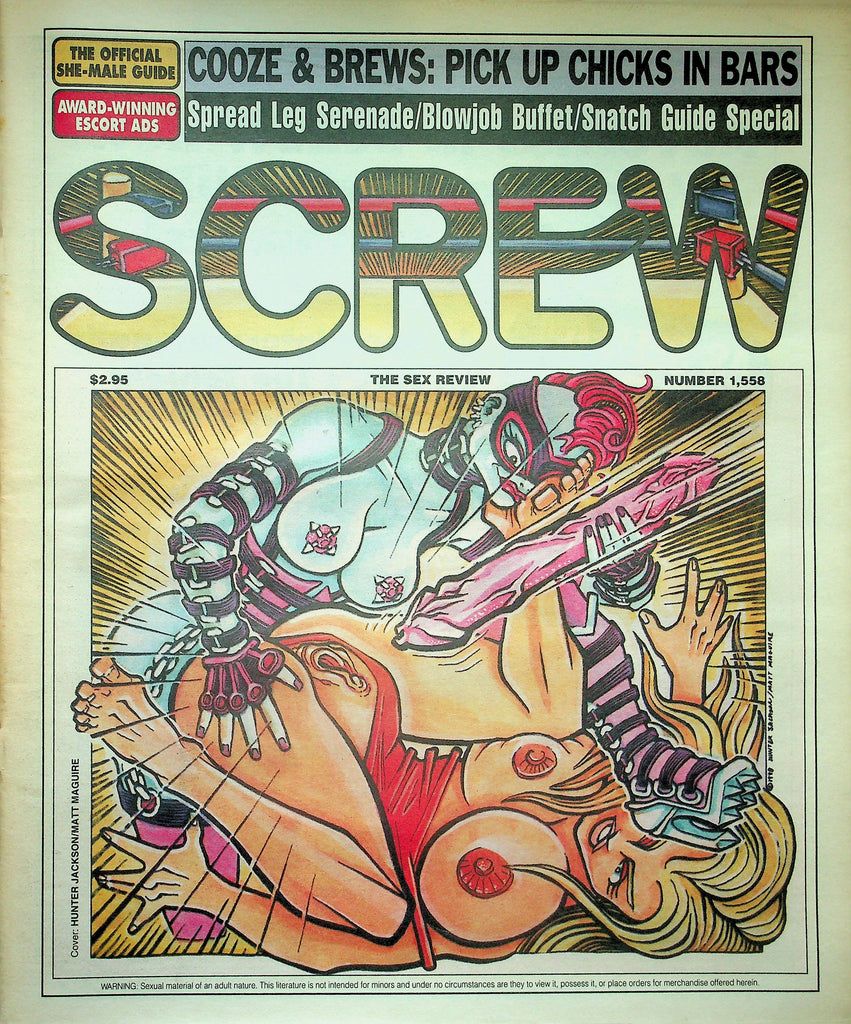 Screw Newspaper  Spread Leg Serenade / Blowjob Buffet   #1558  January 11, 1998    010626lmp2