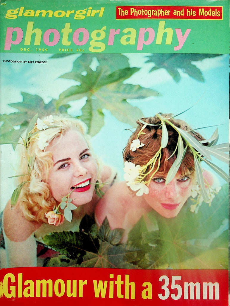Glamorgirl Photography Vintage Magazine  The Photographer And His Models  December 1959    091925lm-p
