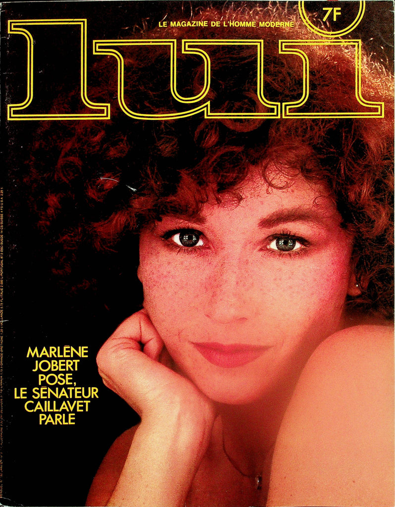Lui French International Magazine  Covergirl Marlene   #180 January 1979    081125lm-p