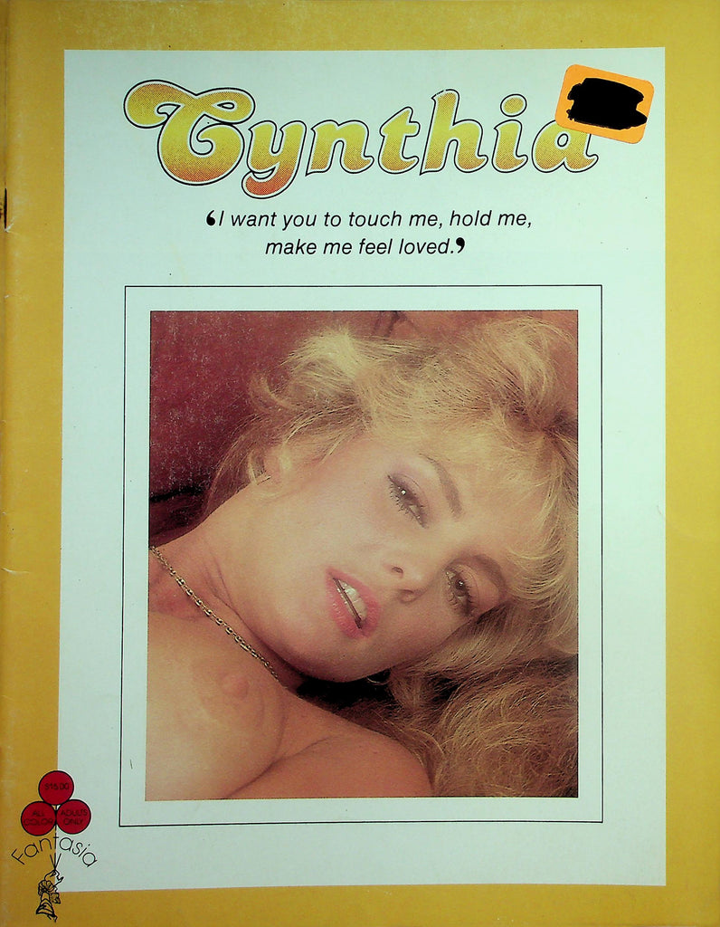 Cynthia Magazine   'I Want You To Touch Me, Hold Me, Make Me Feel Loved'   1980's    062426lmp-GSC