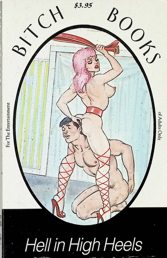 Hell in High Heels Bitch Books BT-121 1990 Star Distributors Bondage Adult Paperback Novel-091124AMP