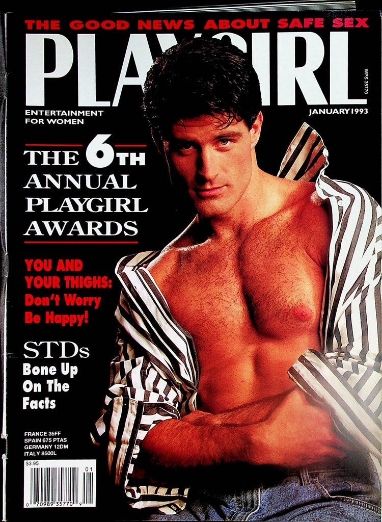 Playgirl Magazine  Cover Guy Richie / 6th Annual Playgirl Awards  January 1993     102223lm-p