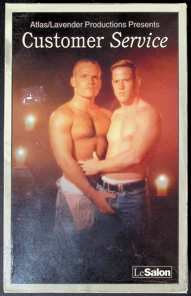 Customer Service Aaron Winters Greg Dante Lex Kyler Atlas Productions Gay VHS 1996 092024JKVHS2