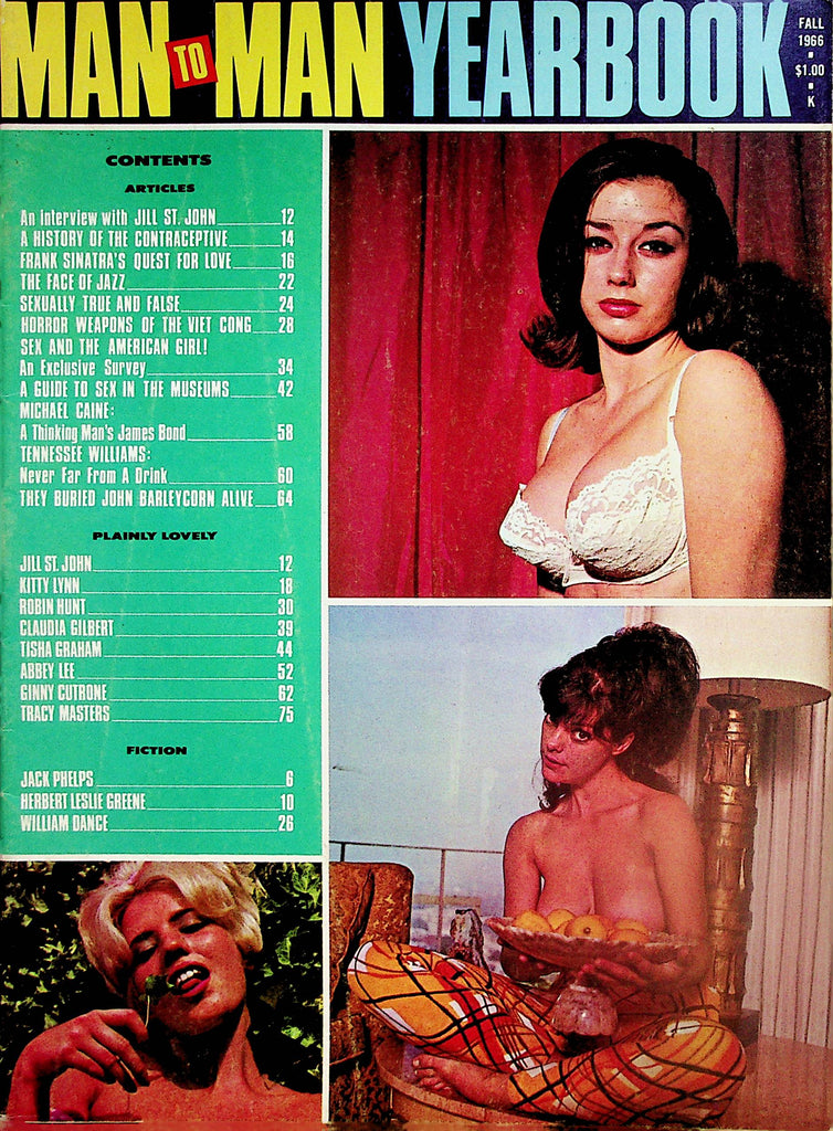 Man To Man Yearbook   Jill St. John / Frank Sinatra  Fall 1966   041124lm-p
