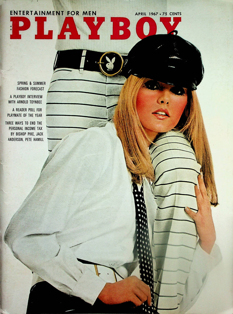 Playboy Vintage Magazine  Centerfold Girl Spice From The Orient Gwen Wong  April 1967    073125lm-p