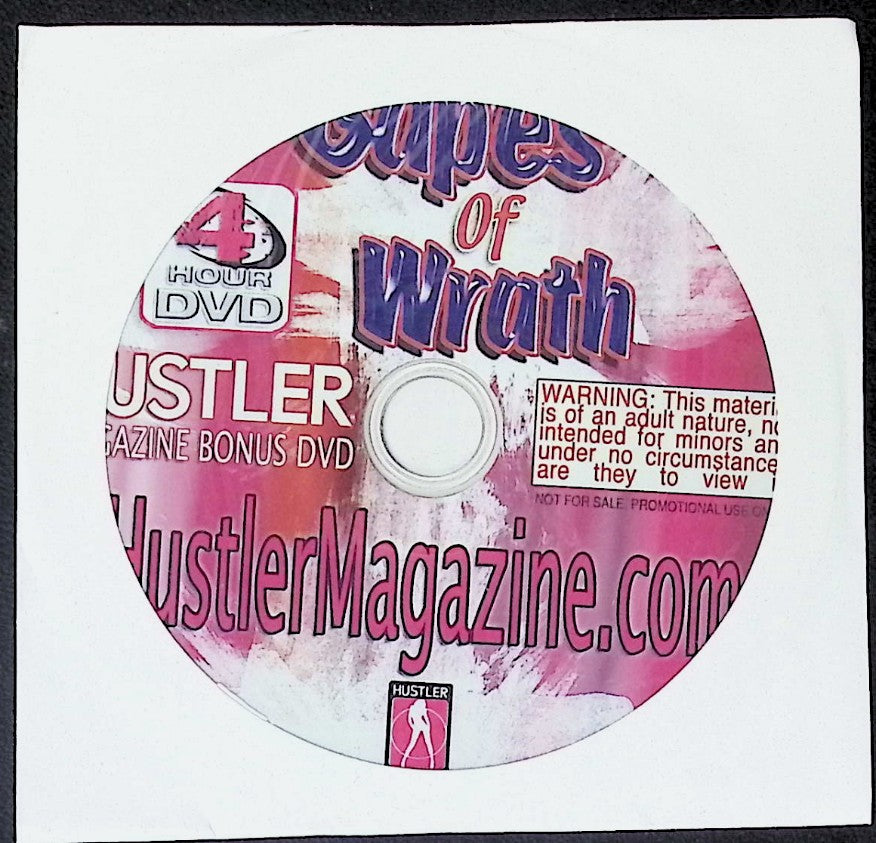 Hustler Magazine 4-Hour Bonus DVD Gapes of Wrath 022026AKDVD-C54