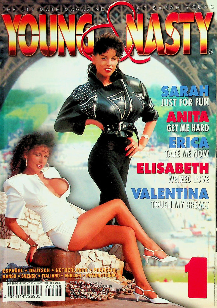 Young & Nasty 18+ International Digest  Sarah Just For Fun / Anita Get Me Hard  #1 1996   102726lmp-GSC