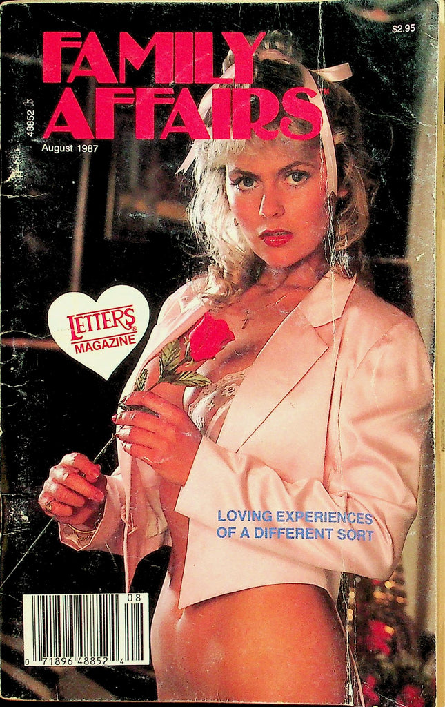 Family Affairs Digest   Cover Only Joanne Latham  August 1987    020326lmp