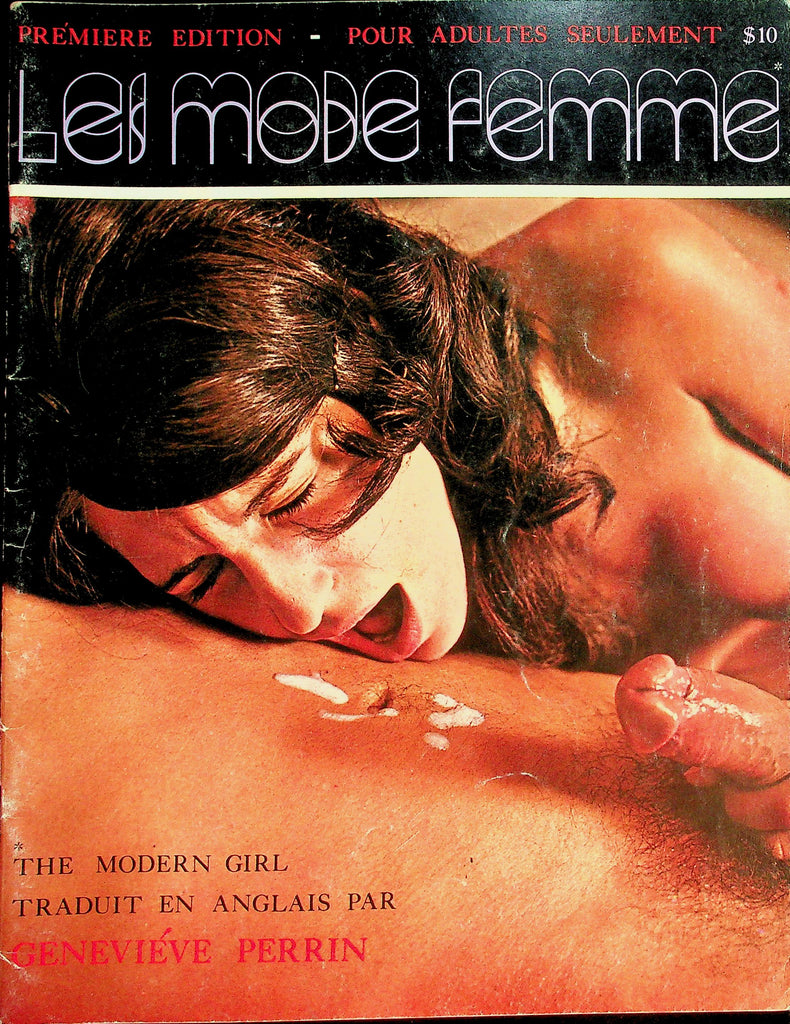 Les Mode Femme Magazine  Premiere Edition  The Modern Girl #1 1970's  052826lmp-GSC