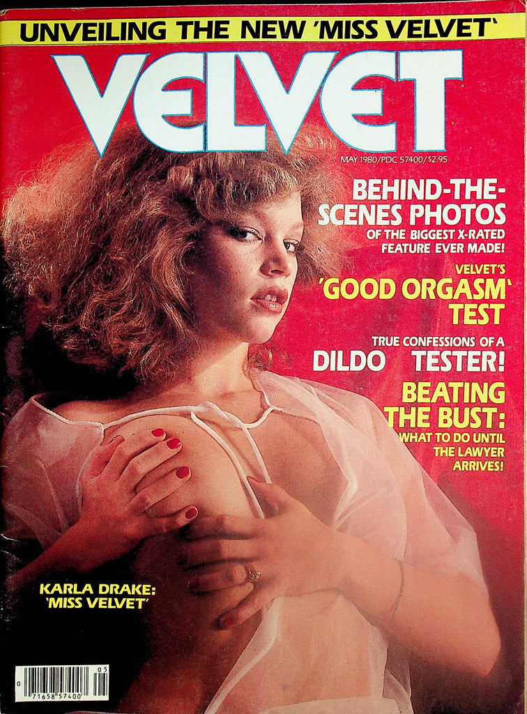 Velvet Magazine  Karla Drake 'Miss Velvet'  May 1980     011025lm-p