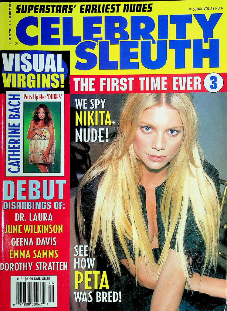 Celebrity Sleuth Magazine Ft. Catherine Bach & Nikita Vol.12 No.6 102124RP