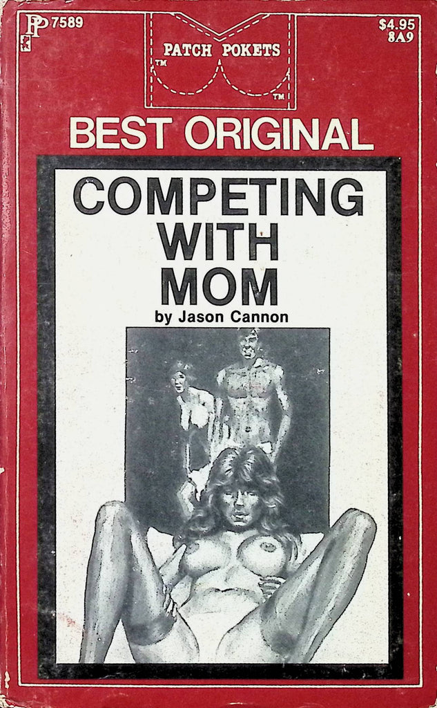 Competing with Mom by Jason Cannon PP7589 1976 Patch Pokets Book Adult Paperback Novel-091224AMP