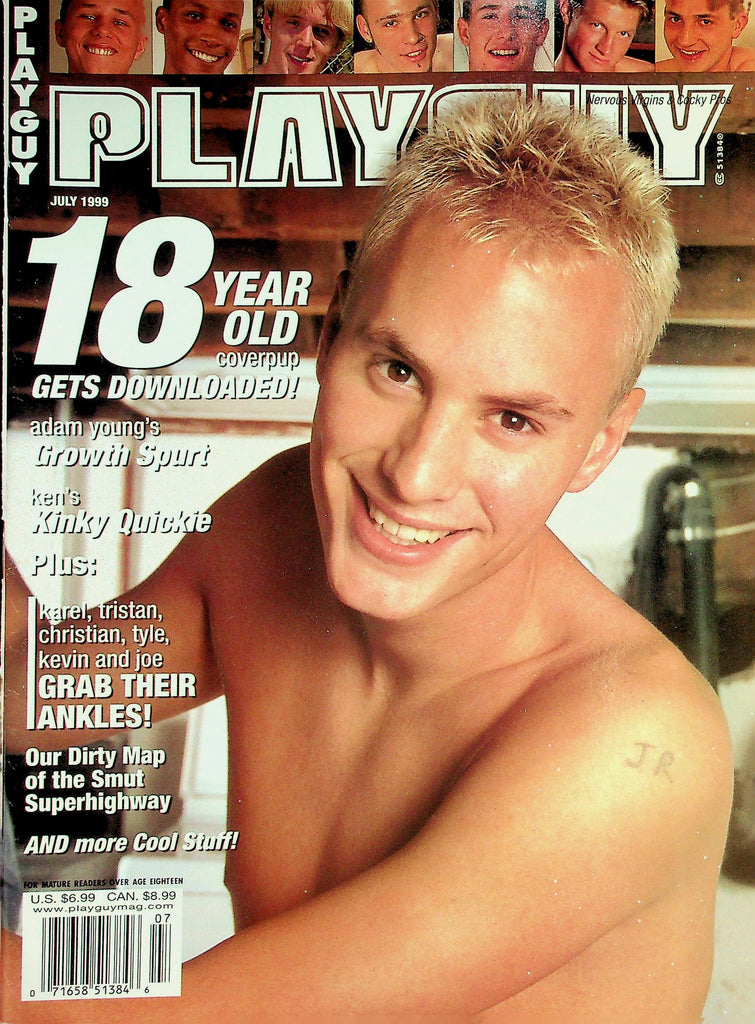 Playguy Gay Magazine  Cover Guy Troy July 1999   031326lmp