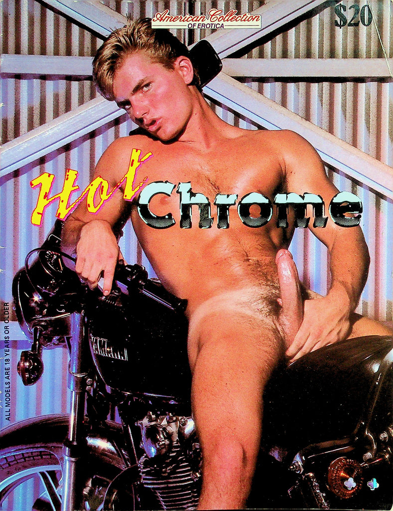Hot Chrome Gay Magazine  #1  1980's  American Collection Of Erotica    041126lmp