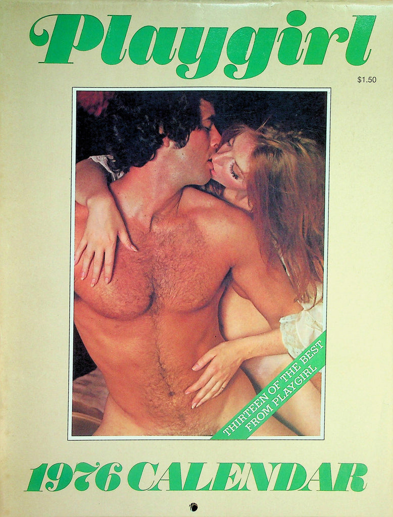Playgirl 1976 Wall Calendar   The Best From Playgirl!     071426lmp-GSC