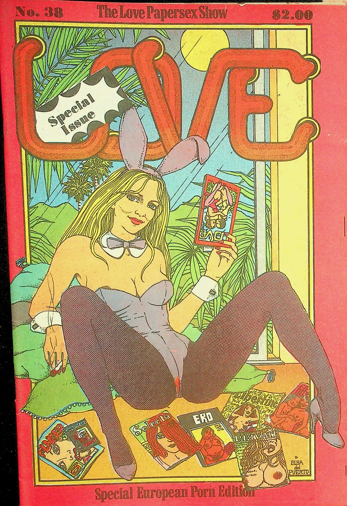 Love Adult Newspaper Magazine  Special European Porn Edition - The Love Papersex Show  #38 1970's   090126lmp2-GSC