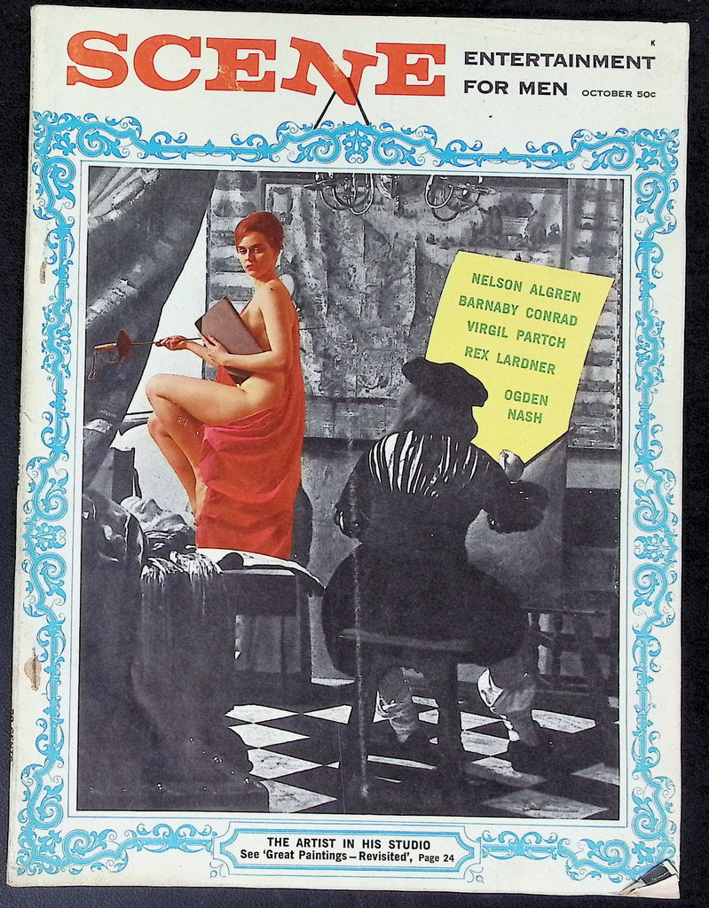 Scene Magazine Nelson Algren October 1961 052226AKP