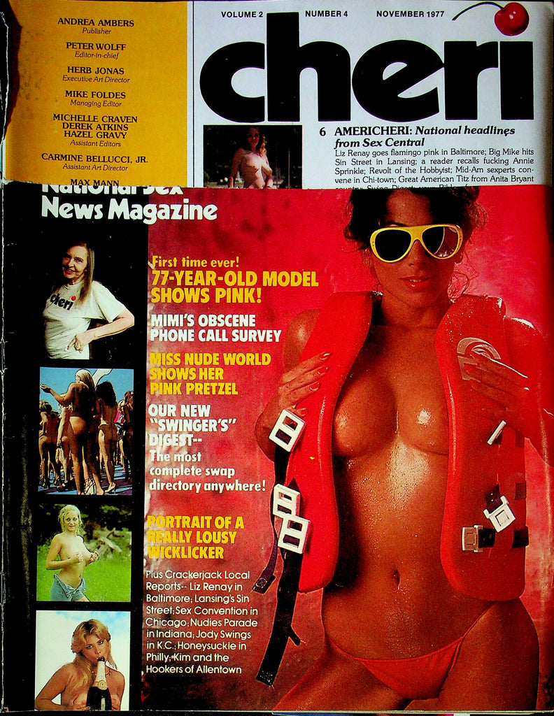 Cheri Magazine Miss Nude World November 1977 122723RP – Mr-Magazine