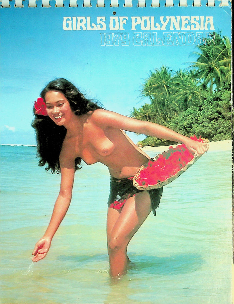 Girls Of Polynesia 1979 Wall Calendar   071826lmp-GSC