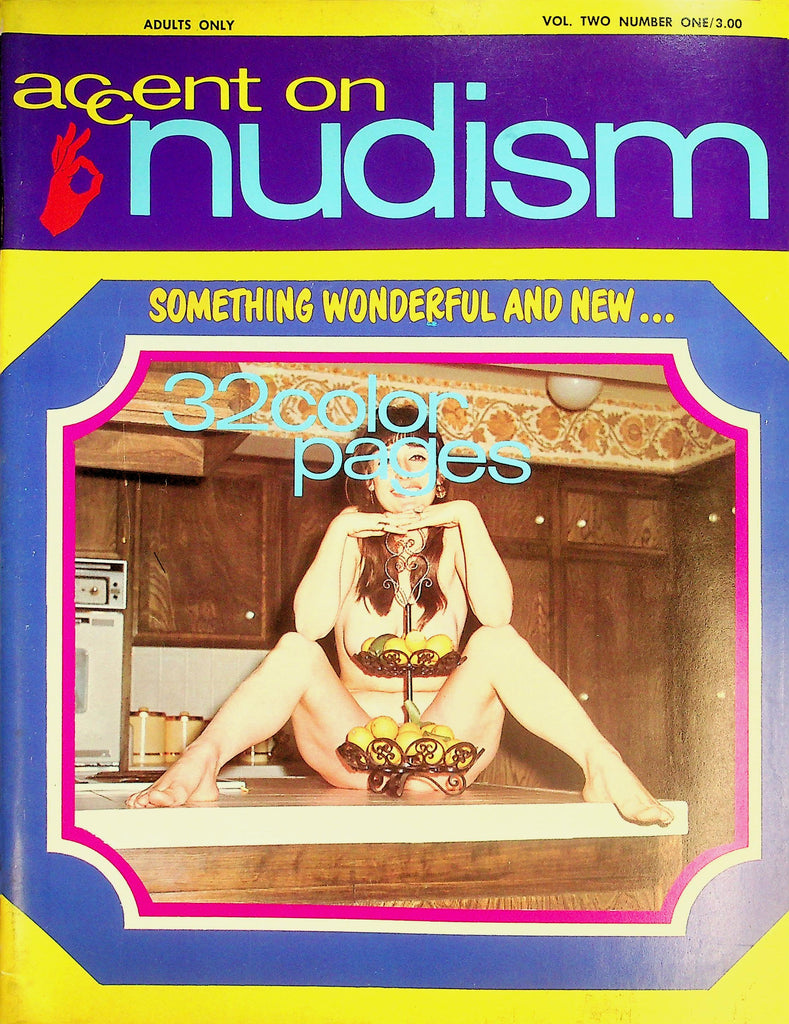 Accent On Nudism Magazine  Something Wonderful And New...  vol.2 #1   1960's   060626lmp-GSC
