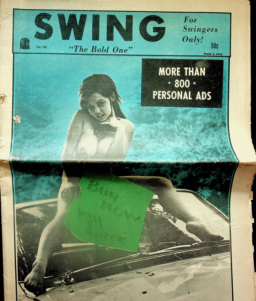 Swing Vintage Adult Newspaper   Swingers Delights and Contact Ads #731  January 1973      083025lm-p