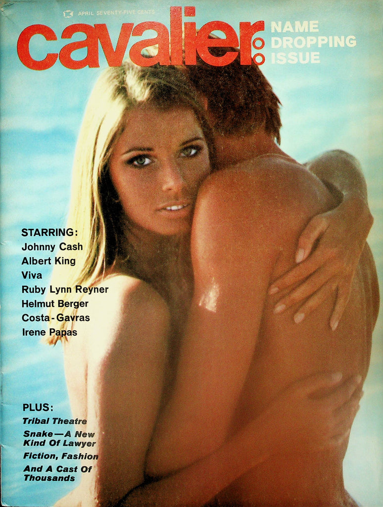 Cavalier Magazine  Kerstin Bergelin / Johnny Cash  April 1970   102525lm-p