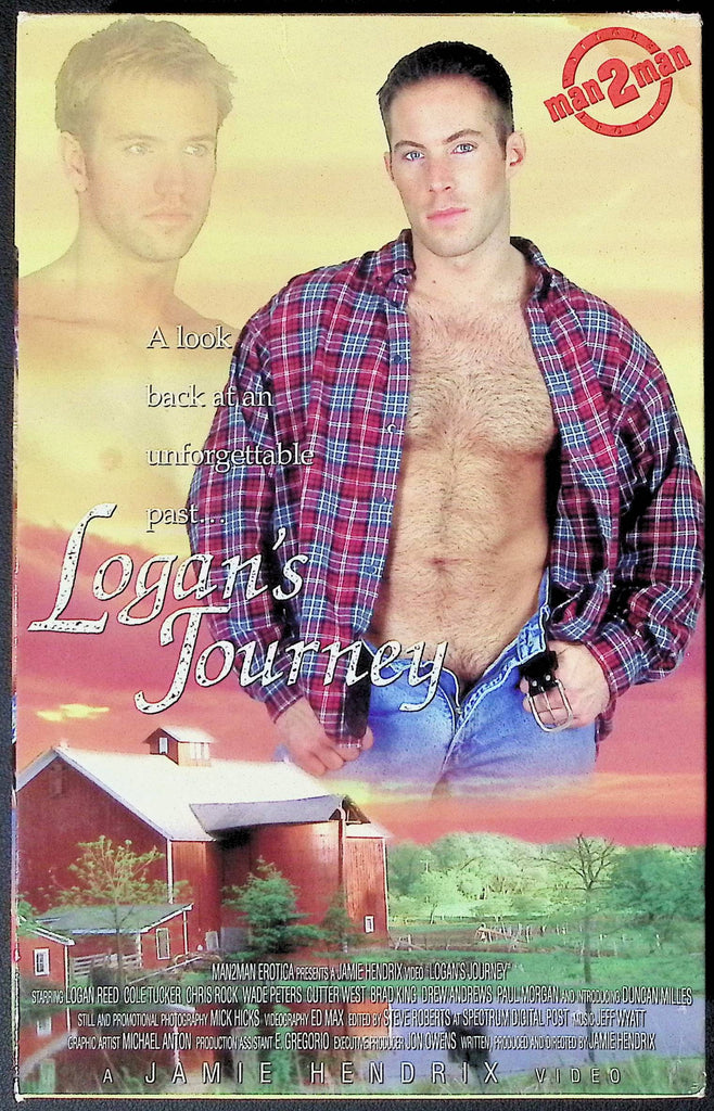 Logan's Journey Man 2 Man Gay VHS 1998 102424JKVHS3