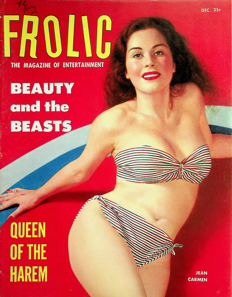 Frolic Magazine  Beauty and the Beasts - Covergirl Jean Carmen  December 1954  041126lmp