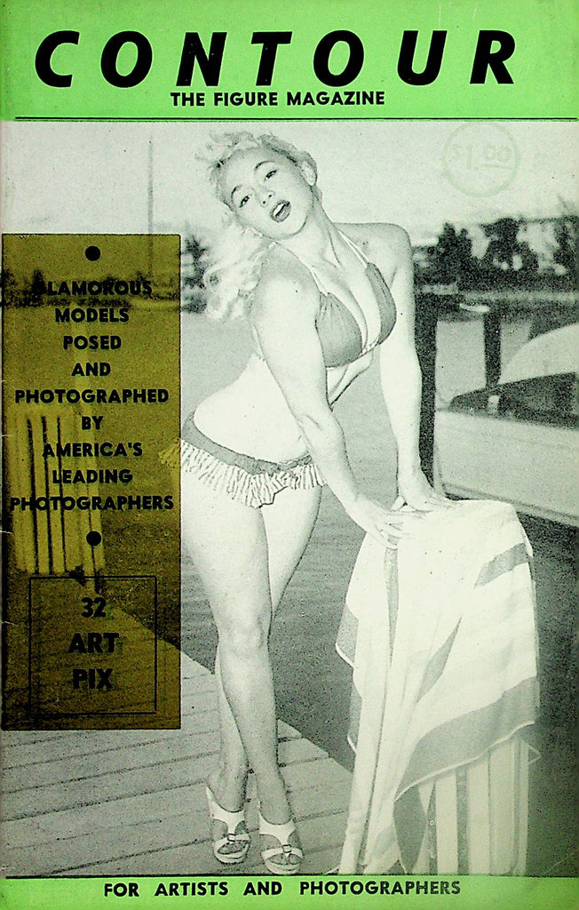 Contour Figure Magazine  Glamorous Nude Models  by Leading Photographers  #1 1960's    060624lm-p