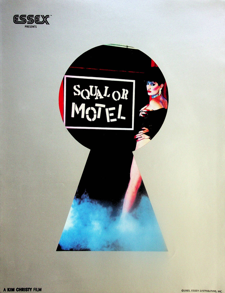 Squalor Motel Adult Movie Slick  Starring  Colleen Brennan, Desiree Lane, Lisa De Leeuw  1985 Essex Video   051725lm-p