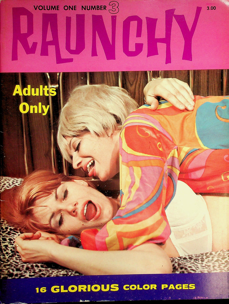 Raunchy Lesbian Magazine  "Come" Aboard / Dykes Of The Month  vol.1 #3 1970's   091726lmp-GSC