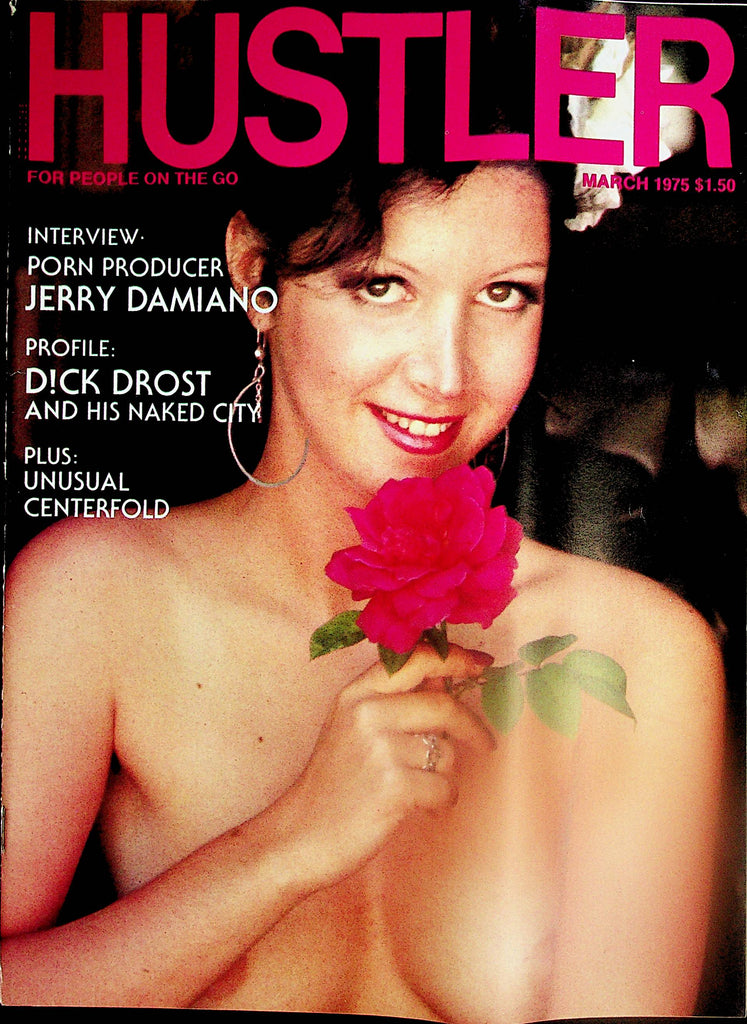 Hustler Magazine  Interview: Porn Producer Jerry Damiano / Centerfold Girl Michelle  March 1975  042125lm-p