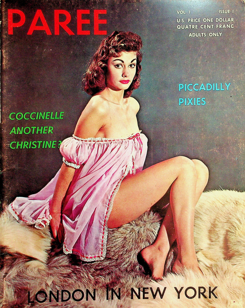 Paree Magazine  Coccinelle Another Christine? / London In New York  vol.1 #1  1960's   050526lmp