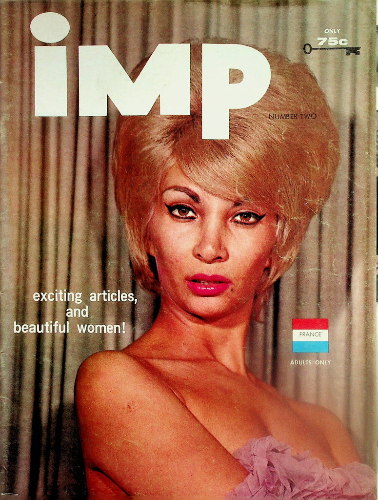 IMP Vintage Magazine   Exciting Articles, and Beautiful Women! #2 1963  France  080425lm-p
