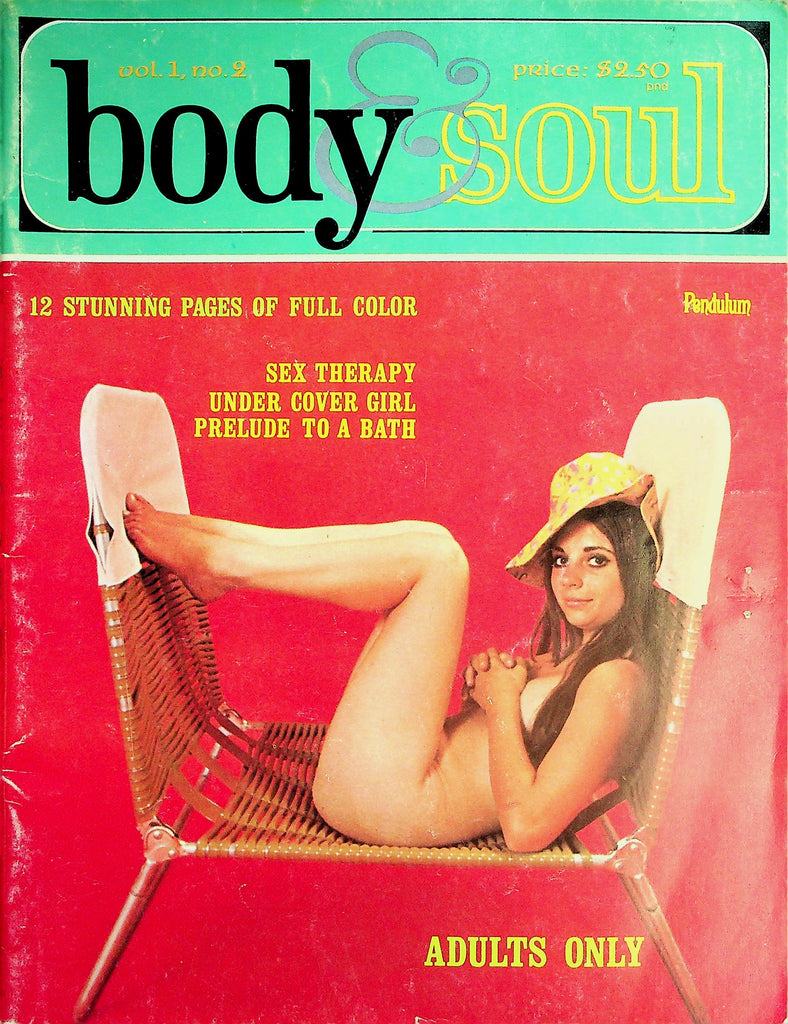 Body & Soul Magazine  Sex Therapy / Under Cover Girl / Prelude To A Bath  vol.1 #2  1968  032226lmp