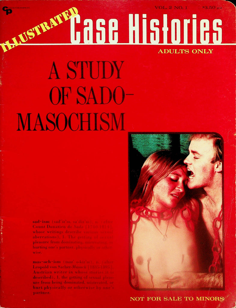 Illustrated Case Histories Magazine  A Study Of Sado-Masochism  vol.2 #1  1970   091625lm-p