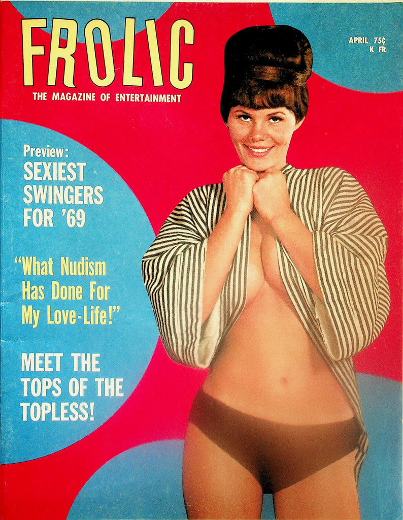 Frolic Magazine   Covergirl Daphne Cutter  April 1969    120725lmp