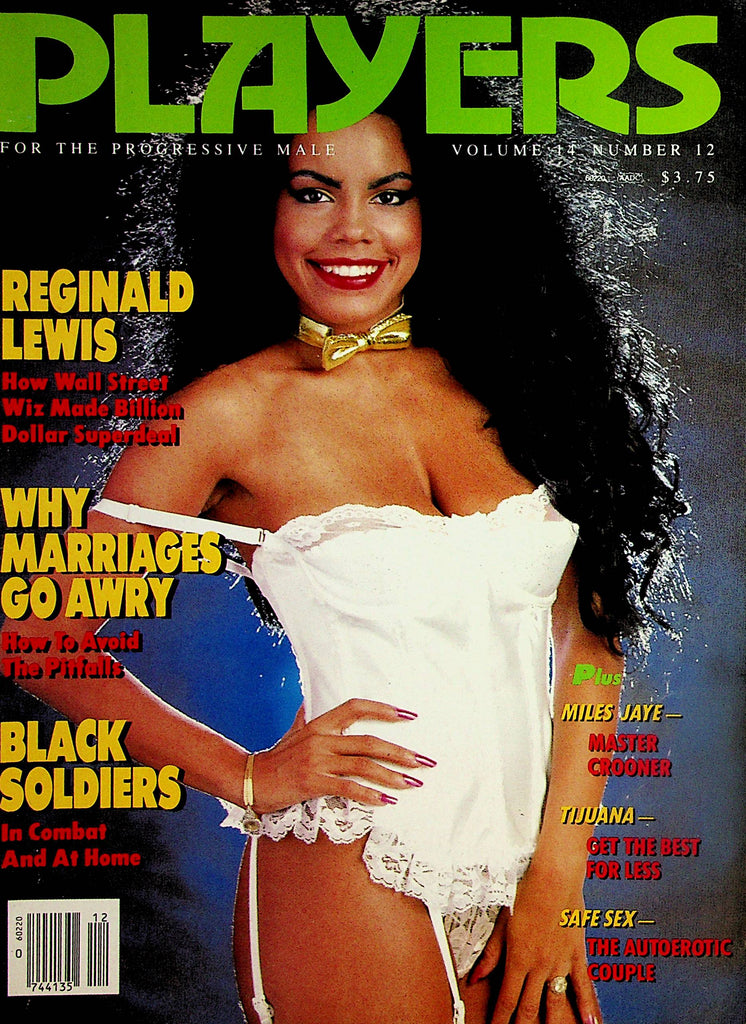 Players Magazine  Covergirl Lucienne  / Miles Jaye  vol.14 #12  1988   062424lm-p2