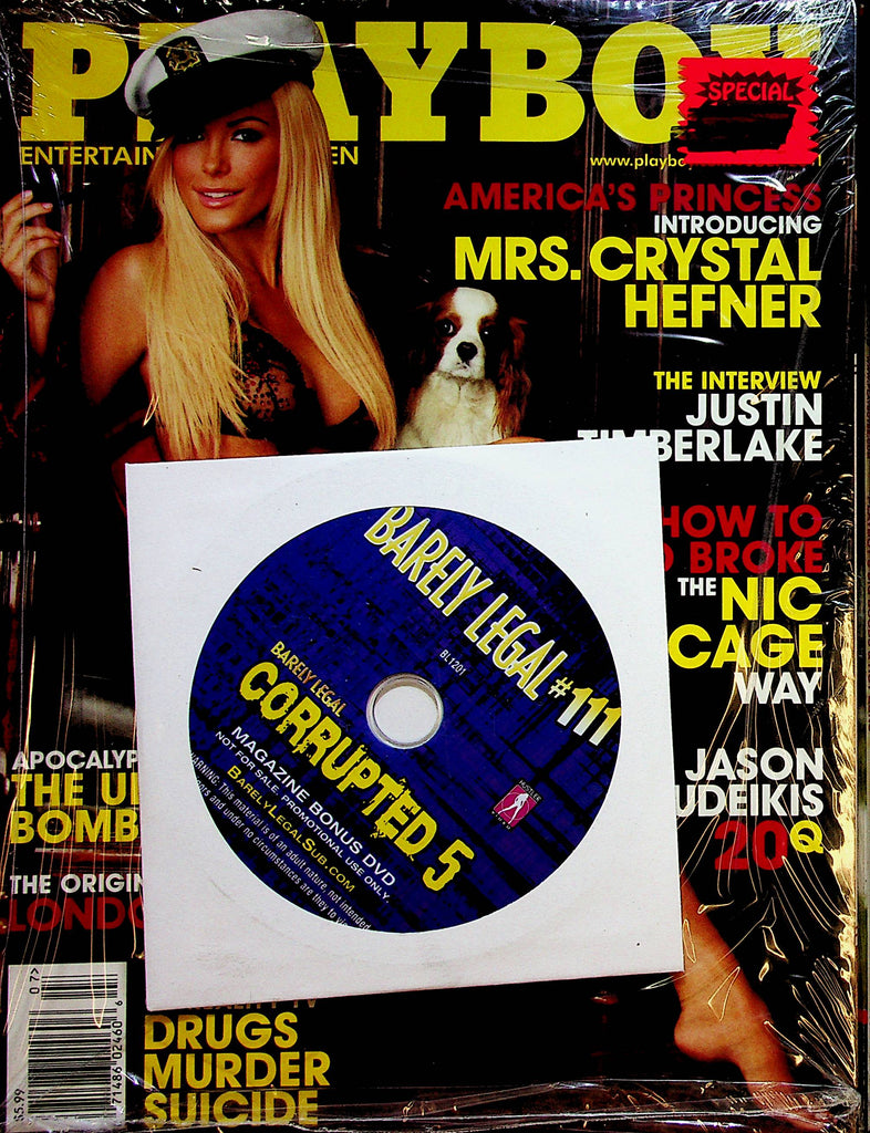 Playboy 2-Pack w/DVD  July 2007 and  Playboy's Boobs  2010  050523lm-p4