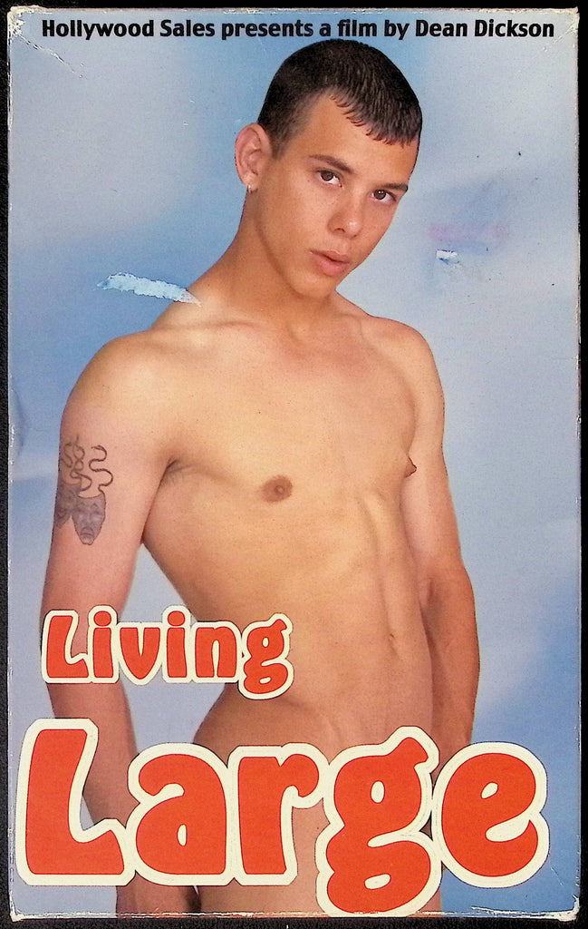 Living Large West Hollywood Filmworks Inc. Gay VHS 2000 100724JKVHS4