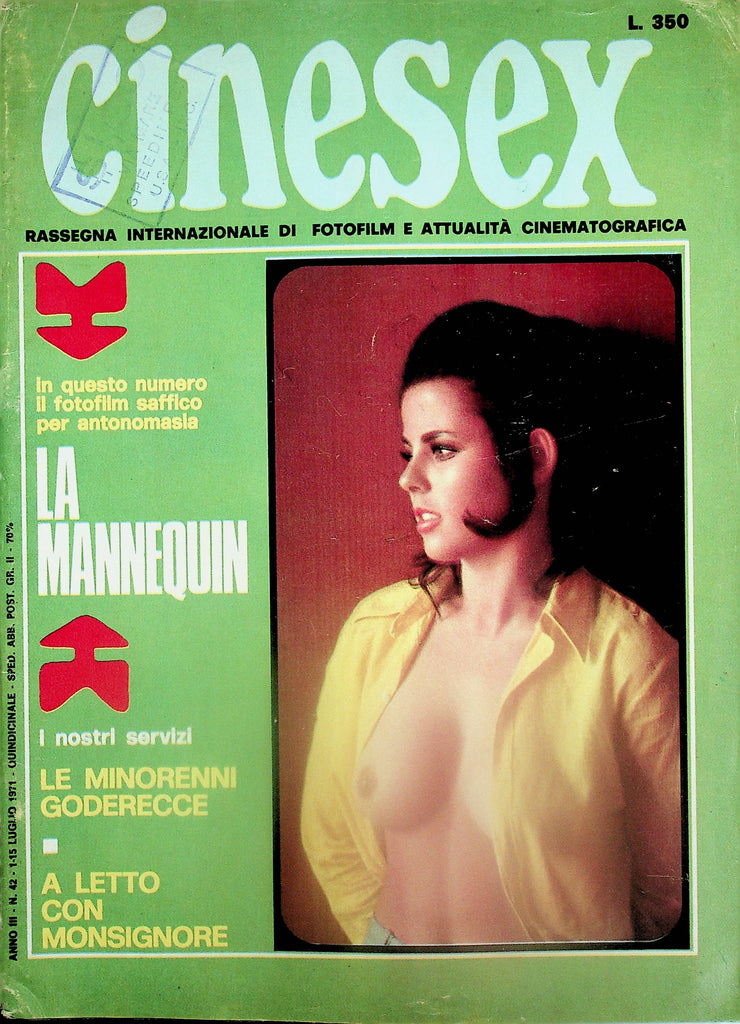Cinesex Italian International Magazine  La Mannequin  #42 1969   092025lm-p
