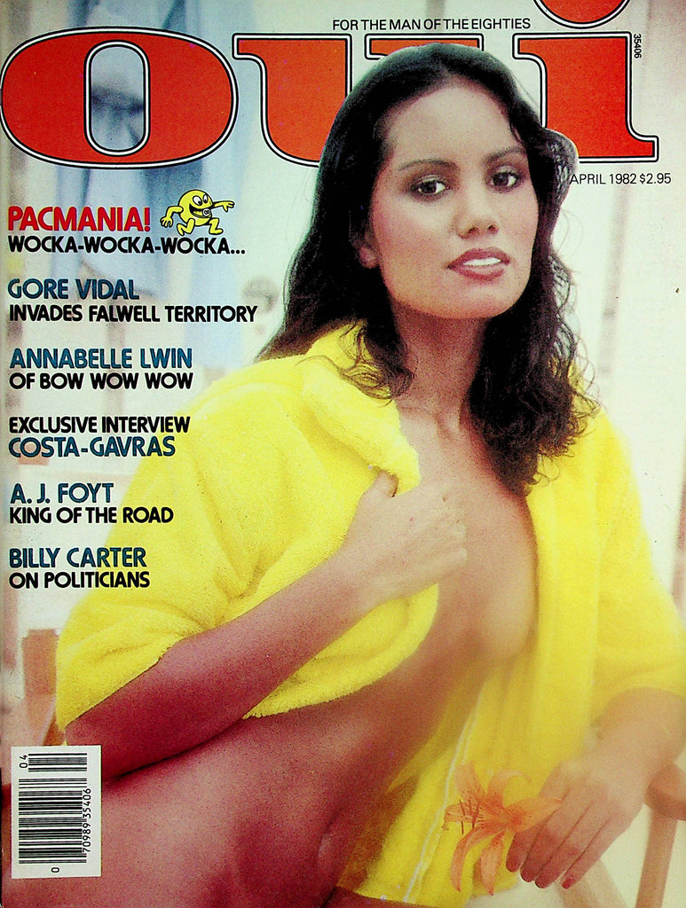 Oui Busty Magazine   Pacmania  / Covergirl Rekha  April 1982   060224lm-p