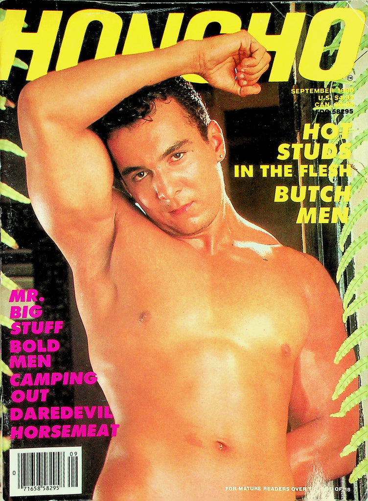 Honcho Gay Magazine   Mr. Big Stuff  September 1988     012026lmp