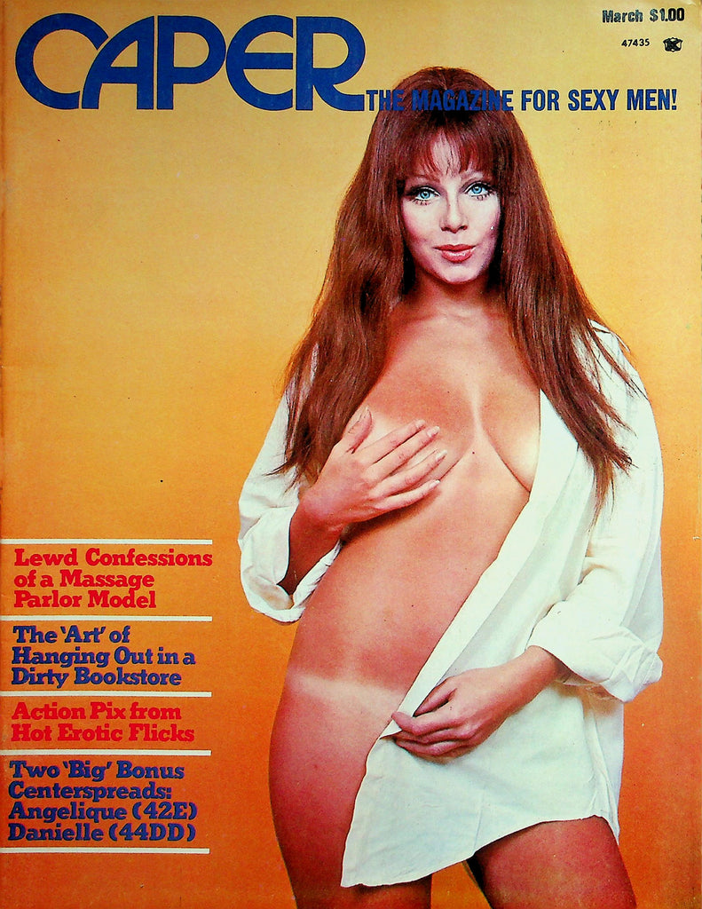 Caper Magazine  2 Busty Centerspreads: Angelique & Danielle  March 1972   040326lmp