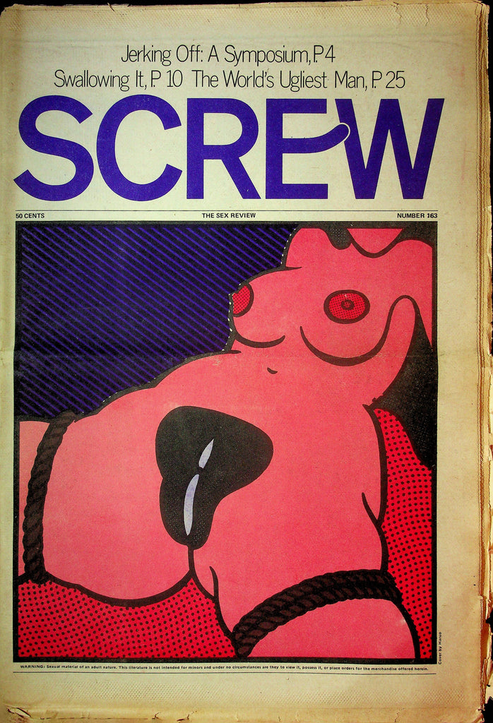 Screw Men's Newspaper Jerking Off A Symposium No.163 April 17 1972 061124OSRP